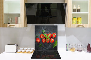 Kitchen & Bathroom splashback BS08  Mushrooms and veggies Series: Seasoning Tomato 2