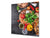 Pannello in vetro rinforzato – Paraschizzi in vetro – Paraspruzzi cucina e bagno BS08 Serie funghi e verdure: Verdure