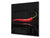 Elegante Hartglasrückwand – Glasrückwand für Küche – Glasaufkantung BS10 Serie Pfeffer:  Paprika Black Background