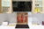 Originale pannello cucina vetro – Paraschizzi vetro – Pannello vetro artistico BS10 Serie peperoncini:  Pimientos de madera