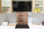 Paraschizzi cucina vetro – Paraschizzi vetro temperato – Paraschizzi con foto BS11 Trame legno e muri: Texture di legno 2