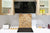 Einzigartiges Glas-Küchenpanel – Hartglas-Rückwand – Kunstdesign Glasaufkantung BS11 Holz- und Wandtexturen:  Wood Tree 1