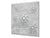 Protector contra salpicaduras de vidrio templado BS 12 Texturas blancas y grises Serie:  Serie texturas blancas y grices: Abstracción de geometría 4