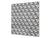 Glas Küchenrückwand – Hartglas-Rückwand – Foto-Rückwand BS12 Weiße und graue Texturen: Geometry Of Triangles