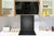Glas Küchenrückwand – Hartglas-Rückwand – Foto-Rückwand BS12 Weiße und graue Texturen: Concrete Texture 1