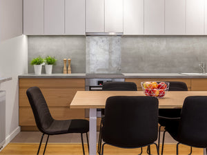 Glas Küchenrückwand – Hartglas-Rückwand – Foto-Rückwand BS12 Weiße und graue Texturen: Concrete Texture 4