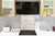Panel de vidrio para cocinas antisalpicaduras de diseño – BS11 Serie Texturas madera y pared: Serie madera y pare Cuenta Beige