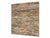Panel de vidrio para cocinas antisalpicaduras de diseño – BS11 Serie Texturas madera y pared: Serie madera y pare Piedra Beige 1