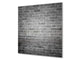 Antiprojections verre – Fond verre artistique BS11 Textures bois et murs:  Texture brique grise 2