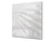 Protector contra salpicaduras de vidrio templado BS 12 Texturas blancas y grises Serie:  Serie texturas blancas y grices: Abstracción de geometría 6