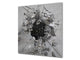 Printed Tempered glass wall art BS13 Various Series: Hole In The Wall