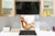 Antiéclaboussures de cuisine en verre BS15A Textures abstraites A: Gold Wave 1