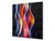 Stunning printed Glass backsplash BS15B Abstract textures B: Colorful Wave 3