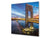 Magnifico paraschizzi in vetro stampato – Pannello in vetro temperato da cucina BS24 Serie ponti:  City Bridge 4