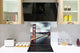 Tempered glass kitchen wall panel BS24 Bridges Series: Golden Gate Bridge 1