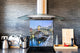 Tempered glass kitchen wall panel BS24 Bridges Series: Rialto Bridge In Venice 2