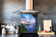 Glasrückwand mit atemberaubendem Aufdruck – Küchenwandpaneele aus gehärtetem Glas BS16 Serie Wasserfalllandschaften:  West Waterfall 2