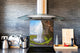 Glasrückwand mit atemberaubendem Aufdruck – Küchenwandpaneele aus gehärtetem Glas BS16 Serie Wasserfalllandschaften:  Waterfall Nature 2