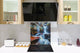 Tempered glass Cooker backsplash BS16 Waterfall landscapes Series: Waterfall Stones 1