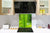 Fond en verre renforcé – Antiprojections en verre – Antiéclaboussures cuisine e salle de bain BS17 Série herbe verte et céréales: Grass Leaf Green 8