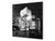 Aufkantung aus Hartglas – Glasrückwand – Rückwand für Küche und Bad BS18 Serie Eiswürfel:  Ice Cubes Black 3