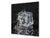 Elegante paraschizzi vetro temperato – Paraspruzzi cucina vetro – Pannello vetro BS18 Serie ghiaccio: Cubetti di ghiaccio Nero 4