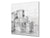 Elégant antiprojections verre sécurité – Antiprojections cuisine verre – Fond de paroi BS18 Série glaçons Glaçons gris 3