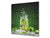 Elegante paraschizzi vetro temperato – Paraspruzzi cucina vetro – Pannello vetro BS09 Serie gocce d’acqua  Lime Mojito 1
