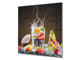 Glass kitchen splashback – Glass upstand BS09 Water splash Series: Fruit Drink  1