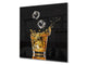 Panel protector de vidrio templado – Protector contra salpicaduras – BS09 Serie Salpicaduras: Una bebida de whisky 1