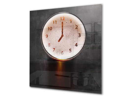 Glass kitchen splashback – Glass upstand BS09 Water splash Series: Beer Watch