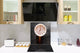 Elegante paraschizzi vetro temperato – Paraspruzzi cucina vetro – Pannello vetro BS09 Serie gocce d’acqua  Beer Watch