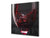 Originale pannello cucina vetro – Paraschizzi vetro – Pannello vetro artistico BS19 Serie vino:  Vino rosso 3