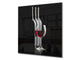 Tempered Glass backsplash – Art design Glass Upstand  BS19 Wine Series: Red Wine 5