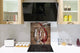 Panel de vidrio templado - Serie de vino BS19  Vino vertido