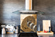 Elegante Hartglasrückwand – Glasrückwand für Küche – Glasaufkantung BS19 Serie Wein:  Corkscrew Wine 3