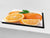 Küchenbrett aus Hartglas und Induktionskochplattenabdeckung – Schneideplatten; D07 Fruits and vegetables:  Orange 23