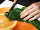 ORIGINALE tagliere in VETRO temperato – Copri-piano cottura a induzione; D07 Frutta e Verdura: Arancione 23