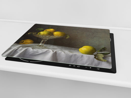 Arbeitsplattenschoner und Nudelbrett 60D02: Äpfel