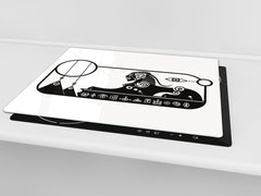 Glass Cutting Board 60D15: Sphinx