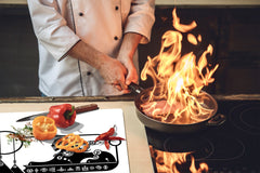 Glass Cutting Board 60D15: Sphinx