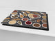 Glass Kitchen Board 60D03A: I love spices 2