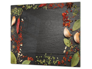 Induction Cooktop Cover Kitchen Board 60D03B: Italian spices 4