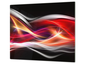 Induction Cooktop Cover 60D14: Colorful wave 1