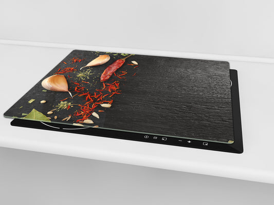 Induction Cooktop Cover Kitchen Board 60D03B: Italian spices 5