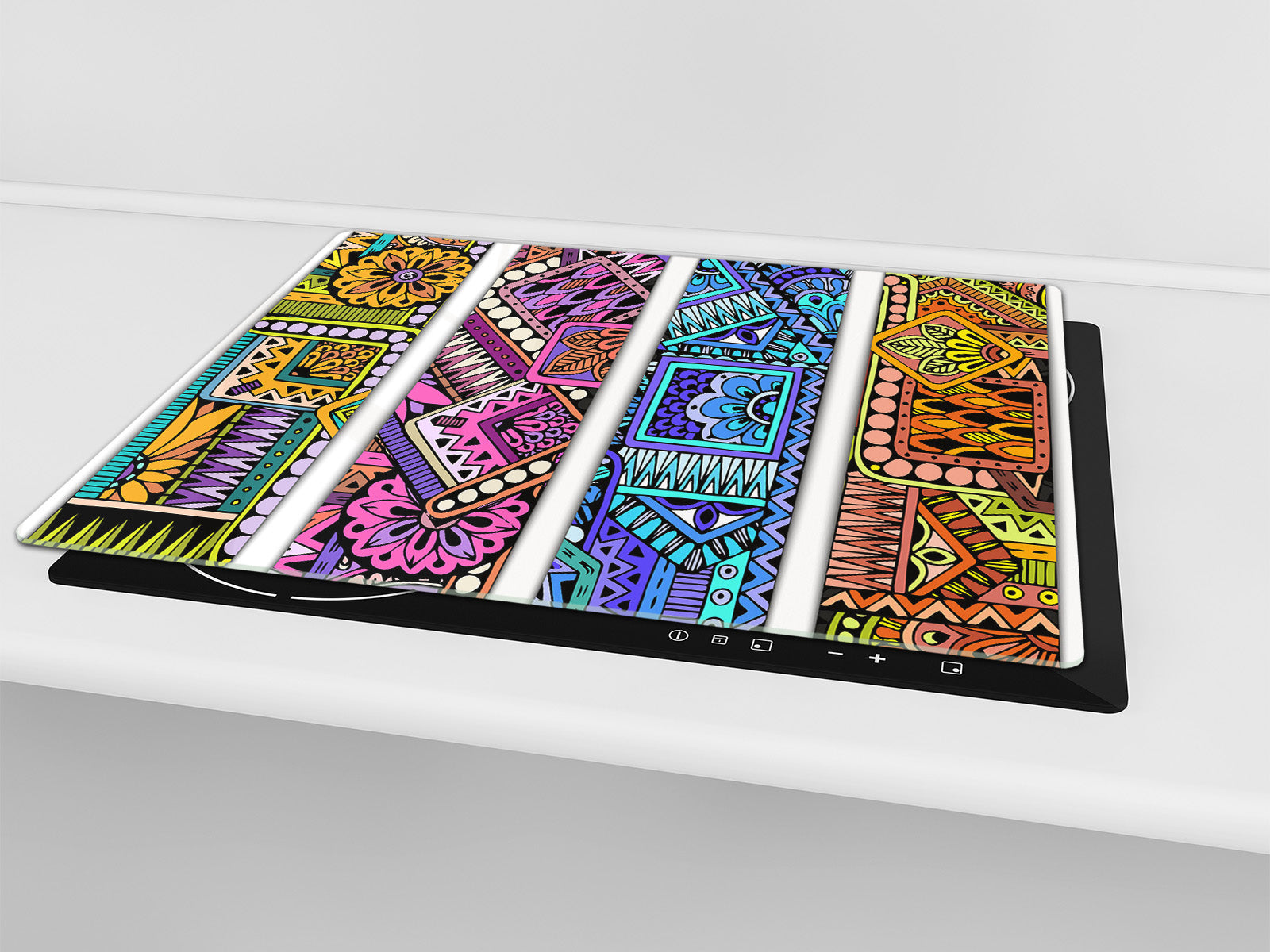 Glass stove top 60D21: Colorful mosaic 2