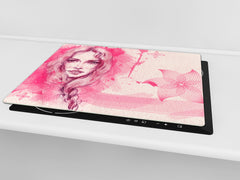 Resistant Glass Cutting Board 60D05B: Women's theme 2