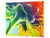 GIGANTE Copri-piano cottura a induzione; Serie di fiori DD06A:  Gambo di girasole