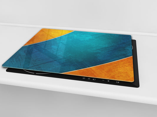 Tempered GLASS Kitchen Board – Impact & Scratch Resistant D10B Textures Series B: Texture 90