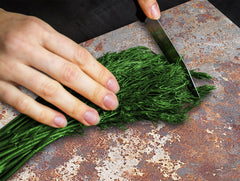 Chopping Board -  Impact & Scratch Resistant - Glass Cutting Board D24 Rusted textures Series: Rusted metal